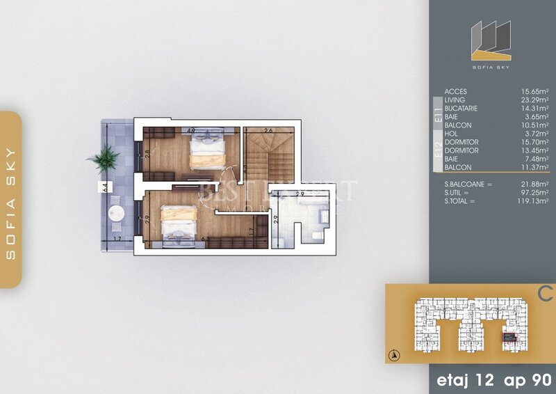 Titan, Pallady, duplex superb, terasa spatioasa.